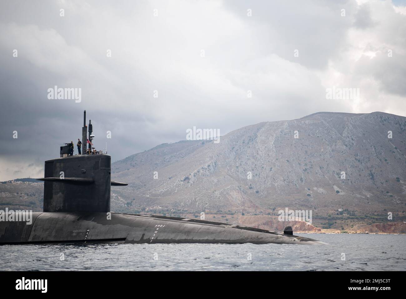 ACTIVITÉ DE SOUTIEN NAVAL SOUDA BAY (Grèce) (25 août 2022) le sous