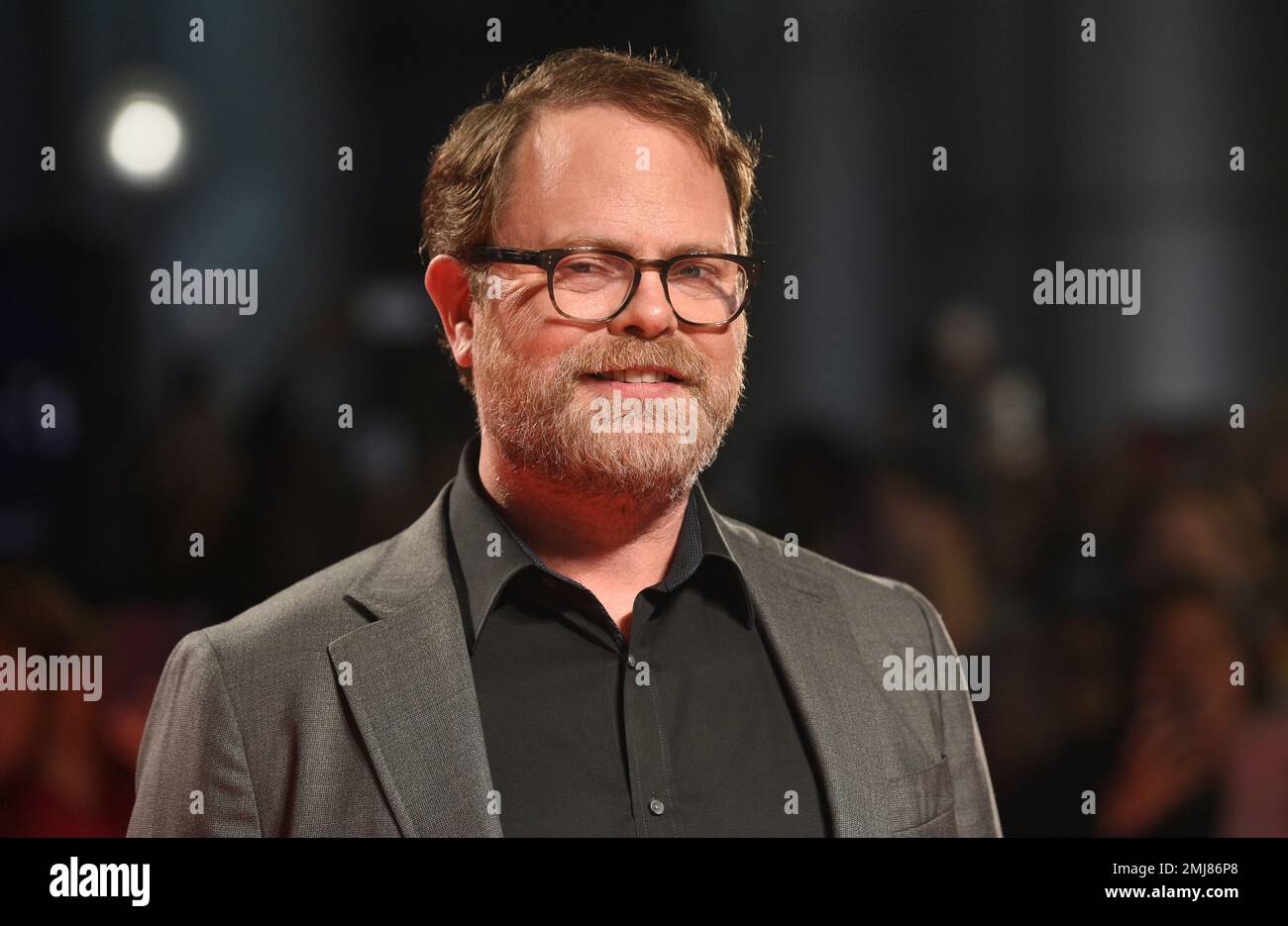 Rainn Wilson attends the premiere for "Blackbird" on day two of the Toronto International Film Festival at the Roy Thomson Hall on Friday, Sept. 6, 2019, in Toronto. (Photo by Evan Agostini/Invision/AP) Banque D'Images