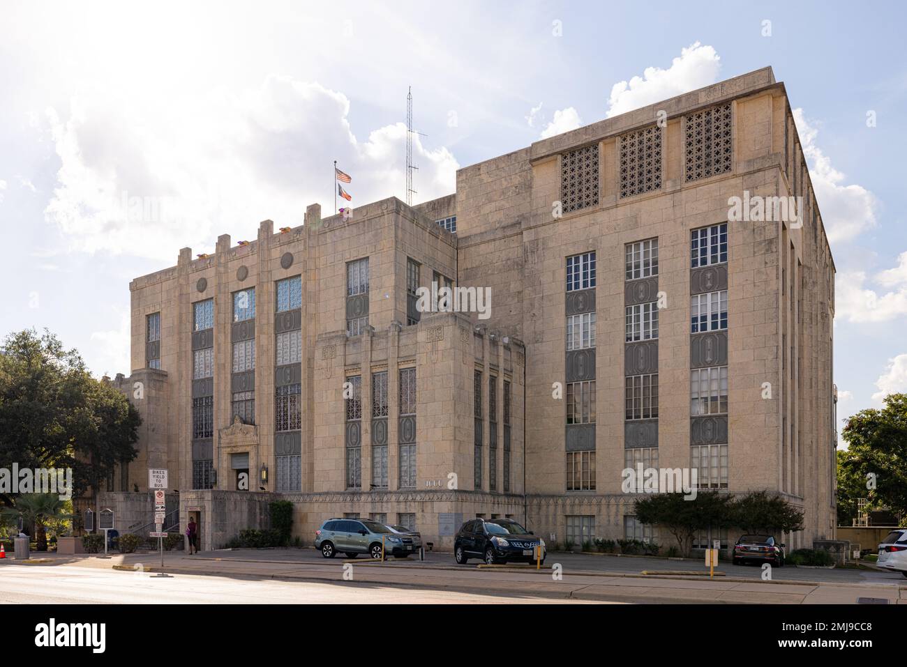 Austin, Texas, Etats-Unis - 14 octobre 2022 : le palais de justice du comté de Travis Banque D'Images