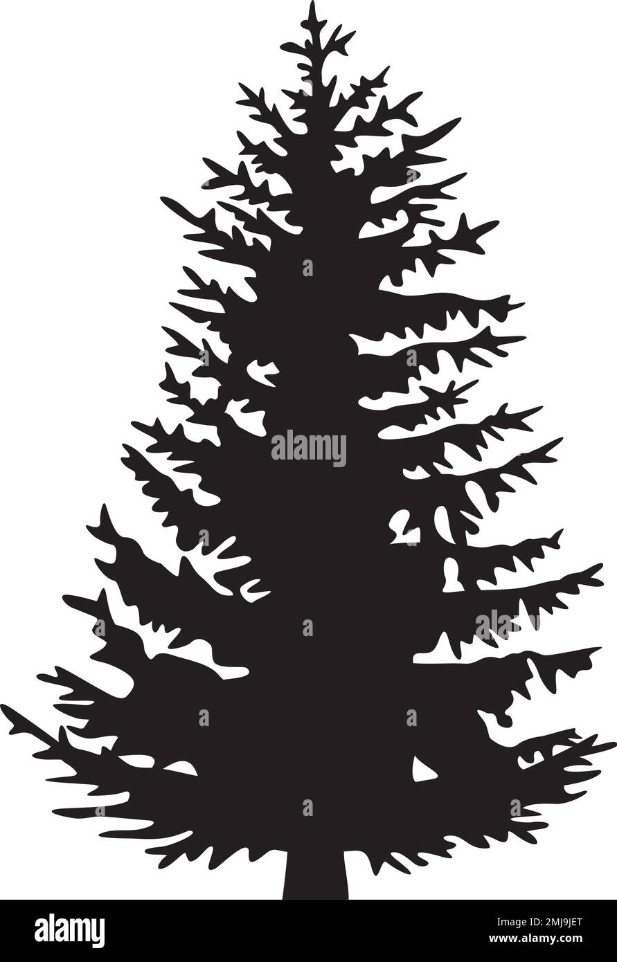 Pin noir et blanc. Illustration vectorielle. Illustration de Vecteur