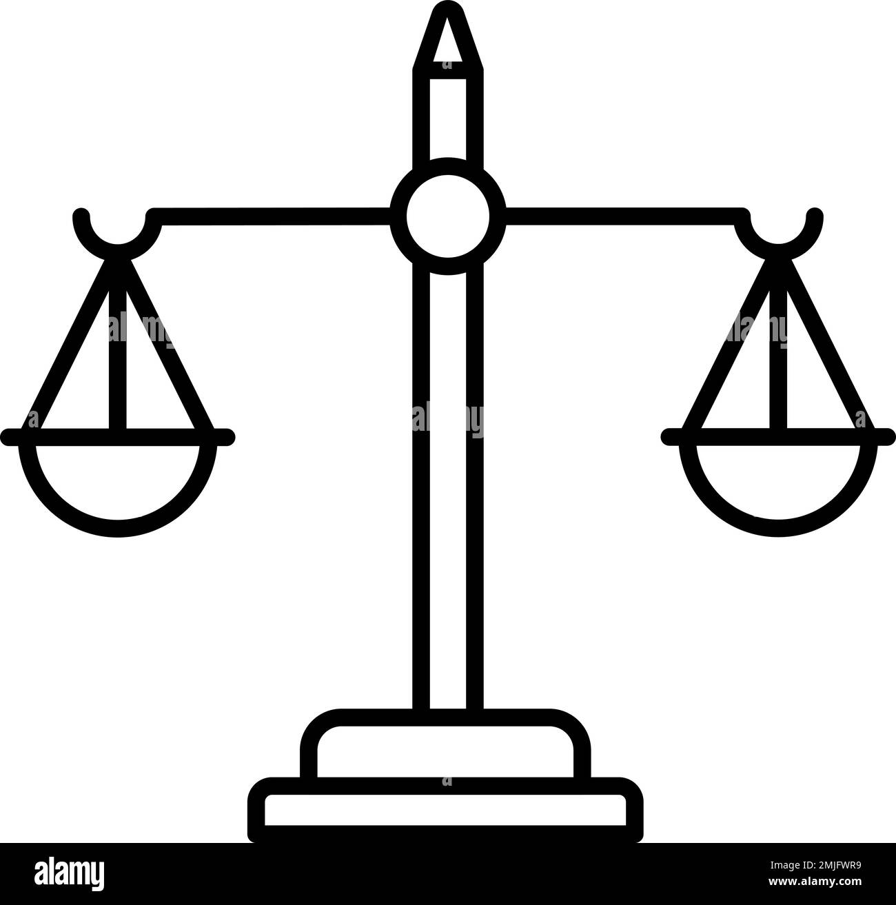 Icône de vecteur de comptabilité, finance, jurisprudence sur fond transparent. Outline Accountancy, finance, jurisprudence vector Icon Illustration de Vecteur