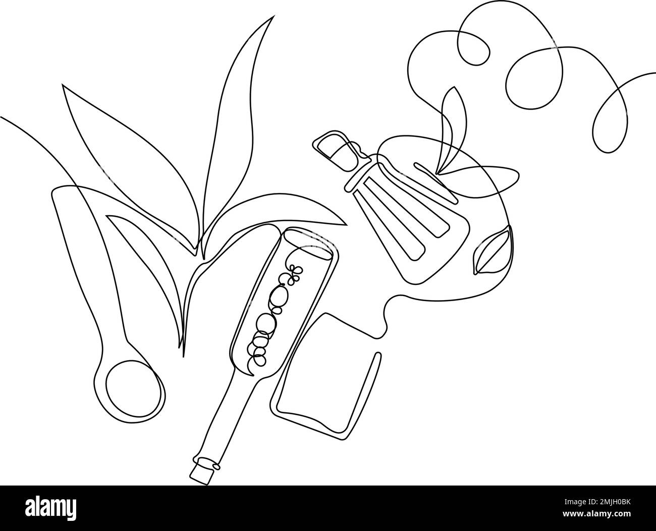 Concept de soins de la peau. Modèle de page d'arrivée. Routine du matin. Heure du bain. Produits biologiques pour le gommage et les soins de la peau du corps avec des produits naturels de soin de la peau à base de plantes, vue du dessus. Illustration vectorielle Illustration de Vecteur