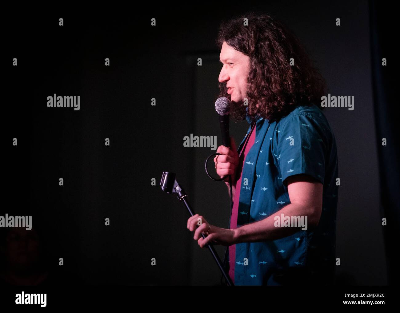 Ben Van Der Velde, Joker Comedy Club, Southend, Essex © Clarissa Debenham / Alamy Banque D'Images