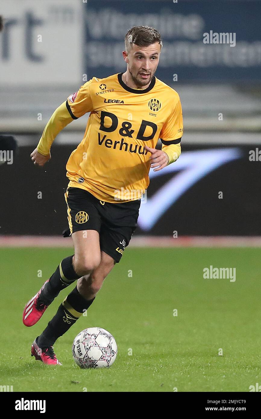 KERKRADE, paysBas, 2702023, football, Keuken Kampioen Dutch Divie, Roda JC FC Dordrecht