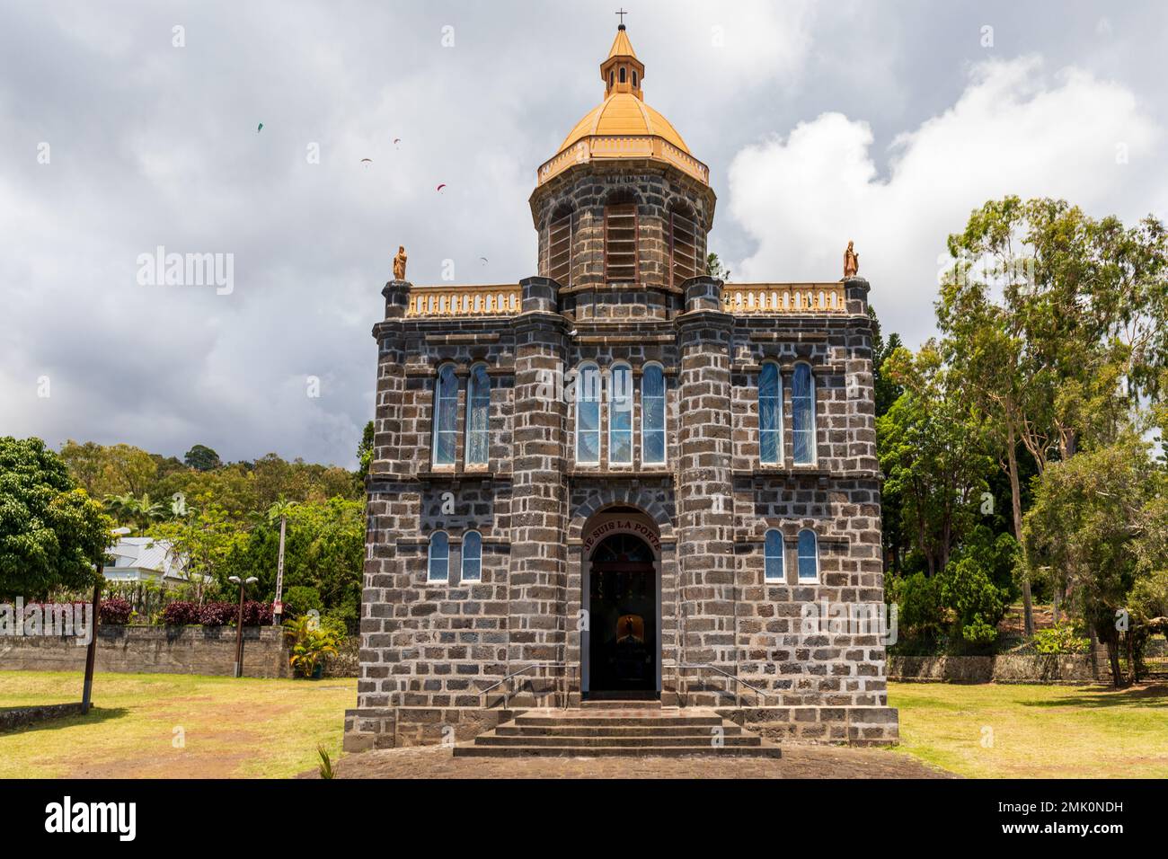 Saint-Leu, Île de la Réunion - l'église des Colimacons Banque D'Images