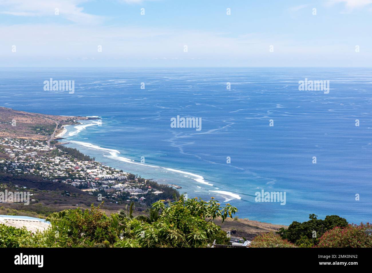 Saint-Leu, Île de la Réunion - vue des colimaçons à Saint-Leu Banque D'Images