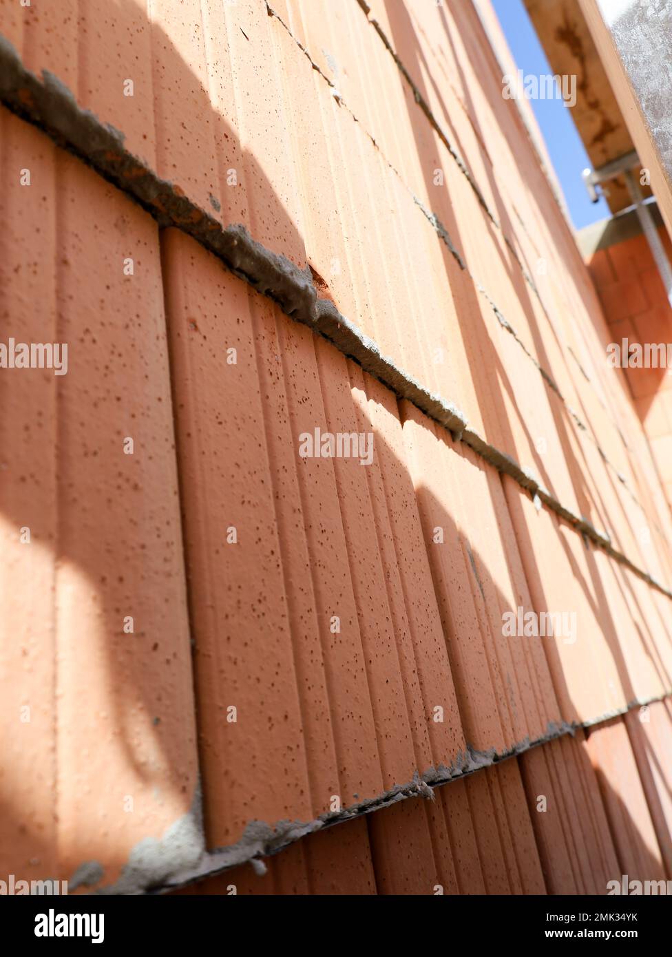 bungle dans la construction d'une maison Banque D'Images