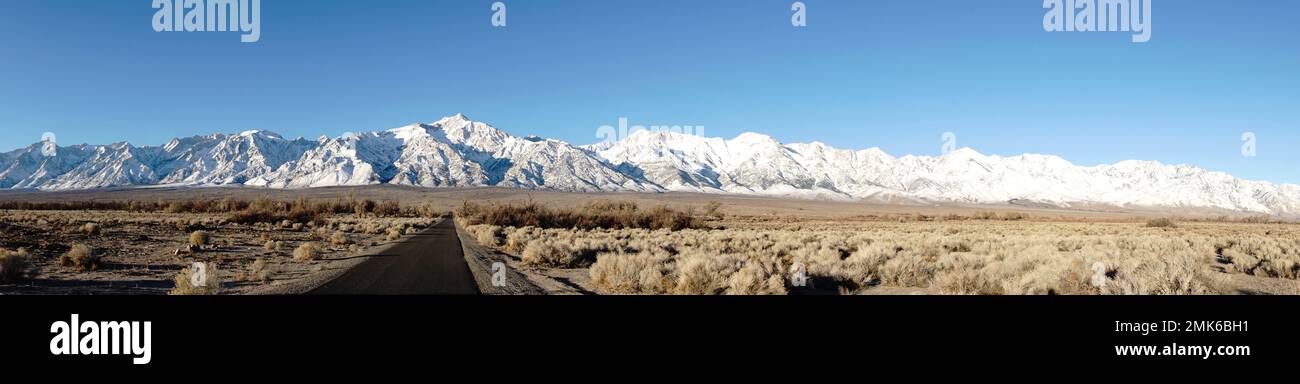 Manzanar War Relocation Centre Banque D'Images