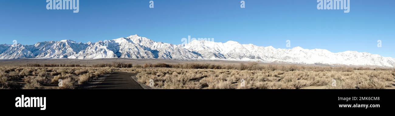 Manzanar War Relocation Centre Banque D'Images