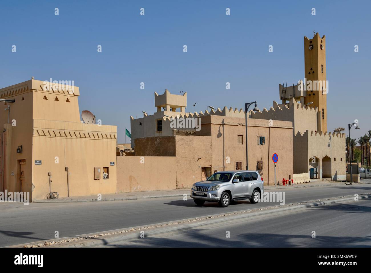 Bâtiments historiques à ad Diriyah, Riyad, Arabie Saoudite Banque D'Images