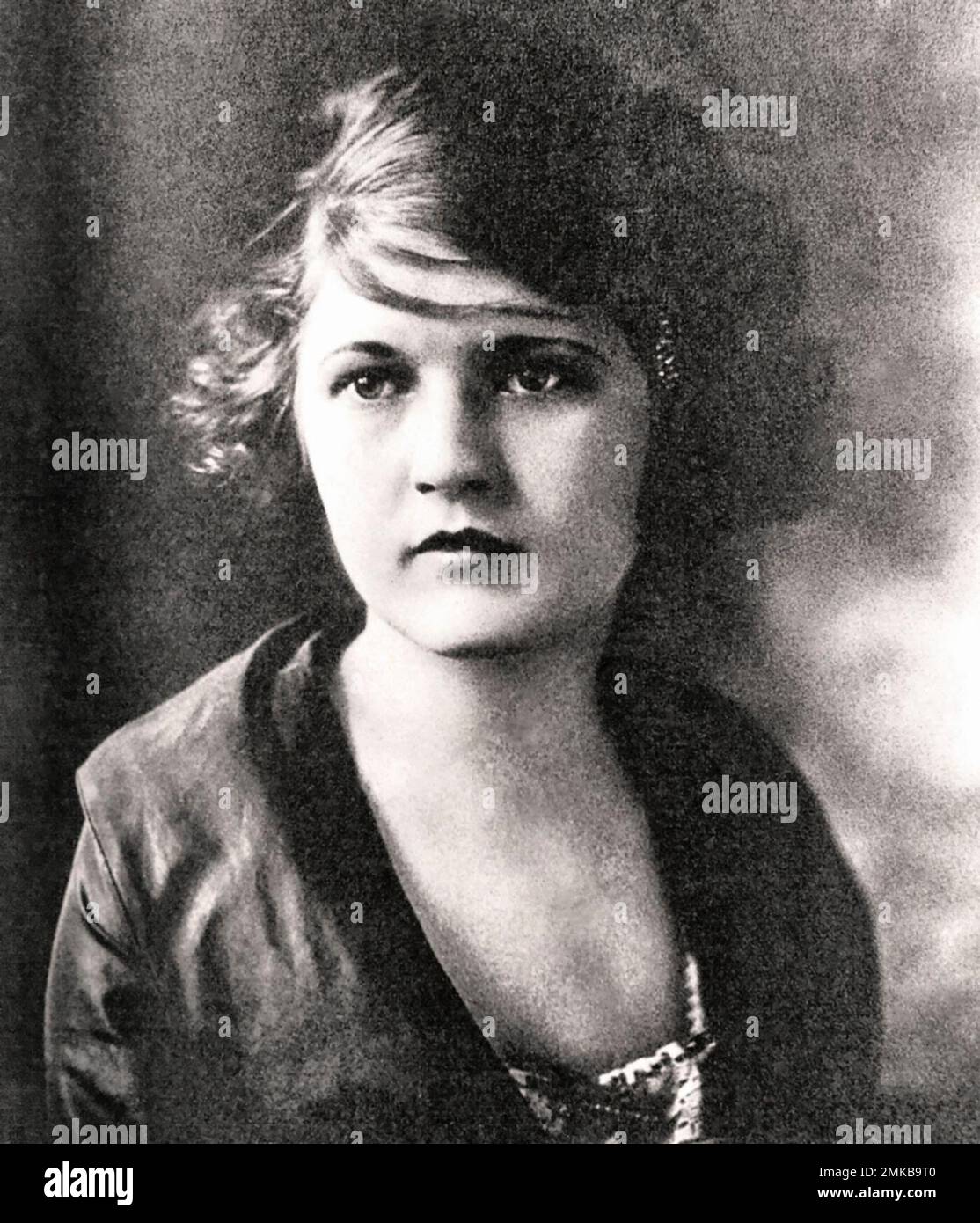 Zelda Sayre Fitzgerald vers février 1920 Banque D'Images