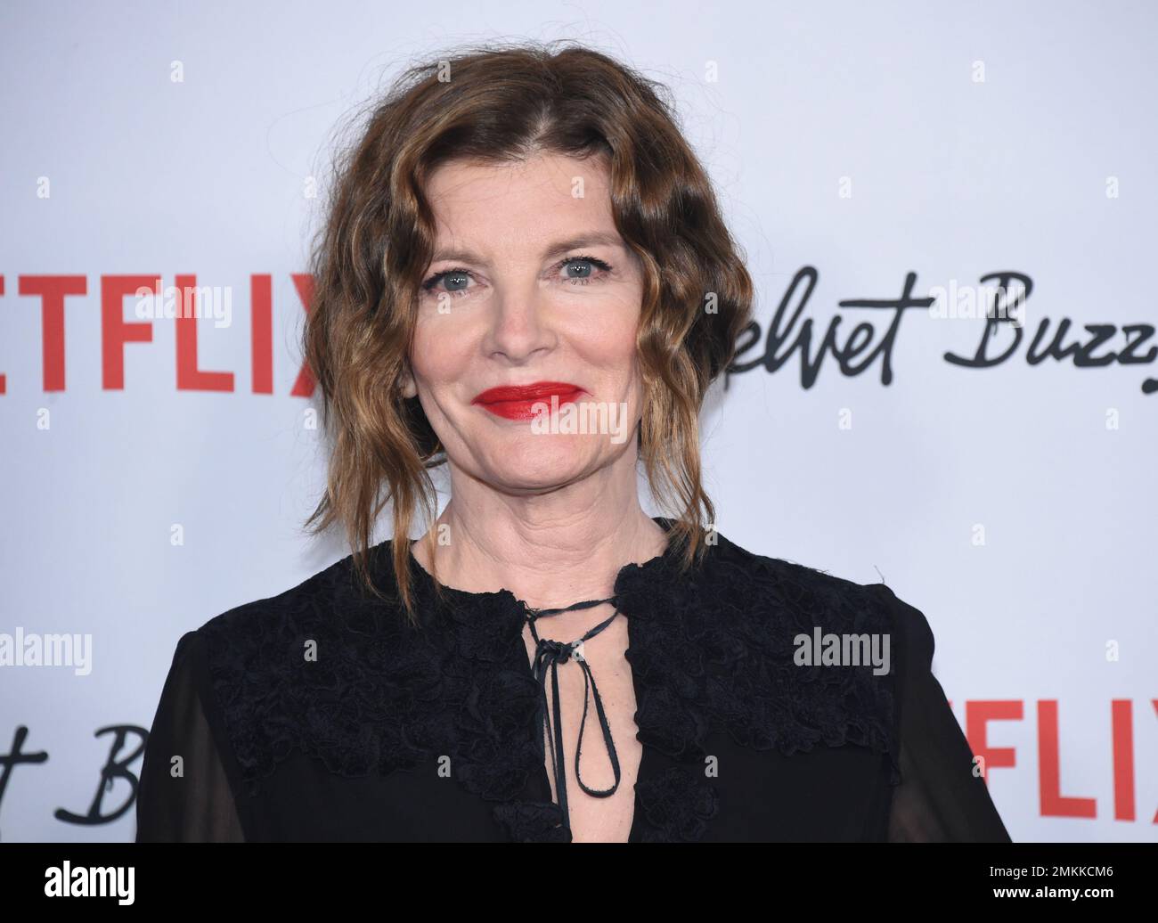Cast member Rene Russo attends the premiere of "Velvet Buzzsaw" at The Egyptian Theatre on Monday, Jan. 28, 2019, in Los Angeles. (Photo by Phil McCarten/Invision/AP) Banque D'Images
