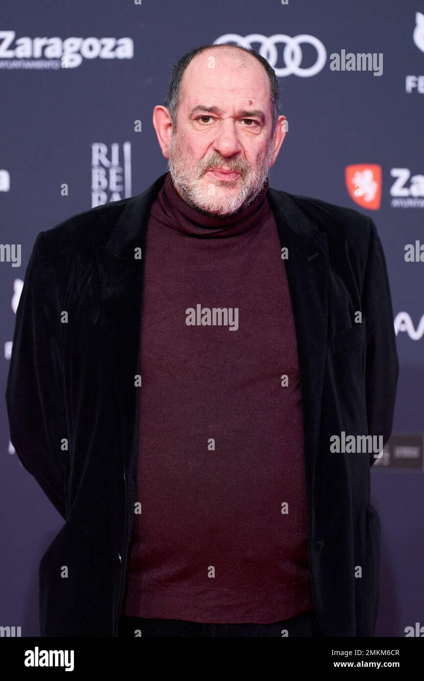 Karra Elejalde assiste aux Feroz Awards 2023 - tapis rouge à l'Auditorium de 28 janvier 2023 à Saragosse, Espagne. Photo par ABACAPRESS.COM Banque D'Images