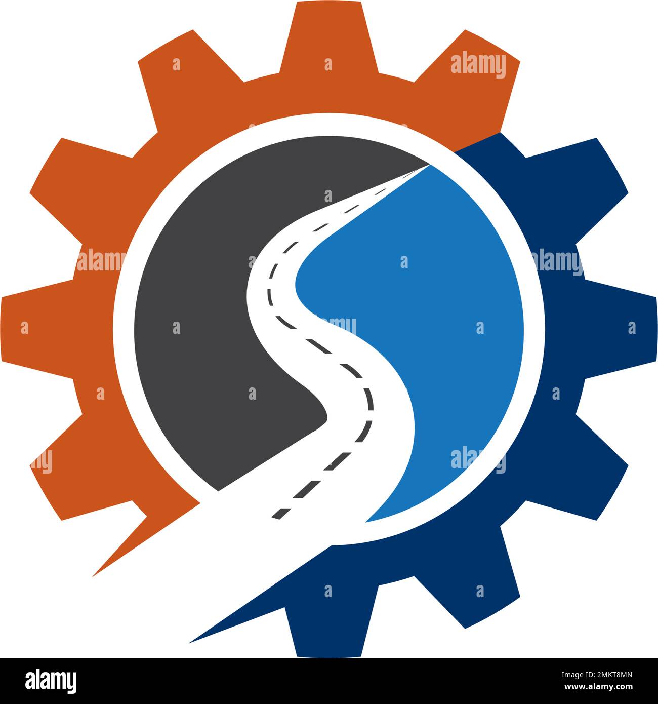 Vecteur du logo de l'autoroute, symbole d'illustration d'icône Illustration de Vecteur