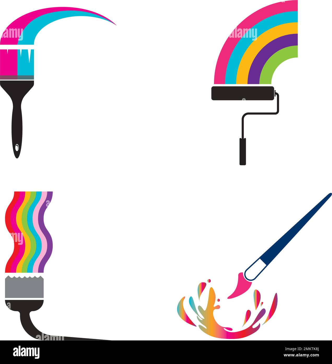 icône de vectorisation de forme sur un arrière-plan abstrait Illustration de Vecteur