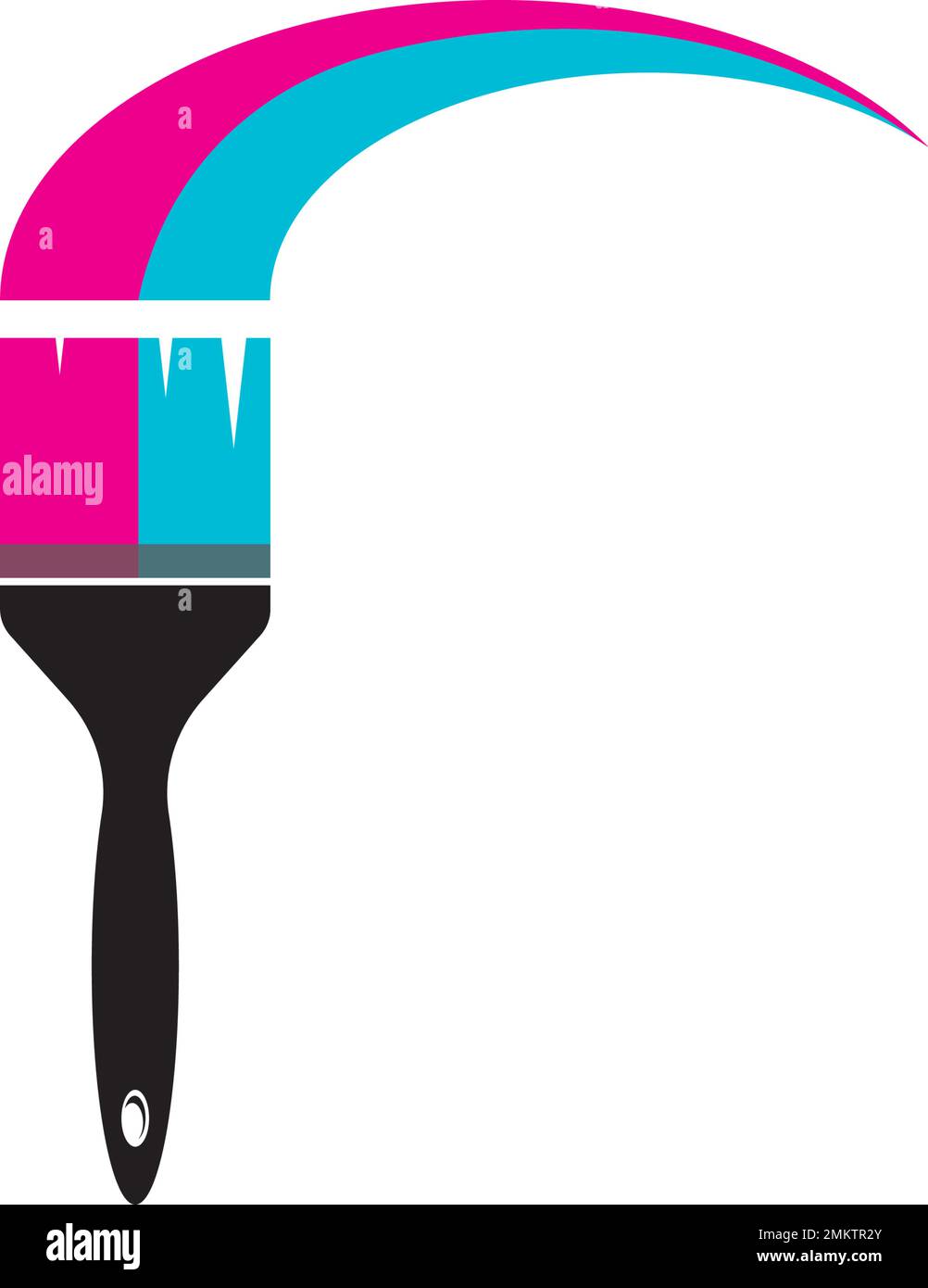 icône de vectorisation de forme sur un arrière-plan abstrait Illustration de Vecteur