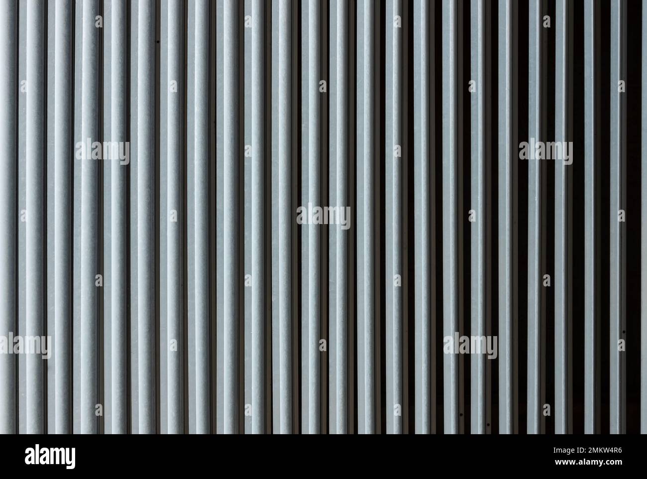 Lignes parallèles en vue rapprochée Banque D'Images