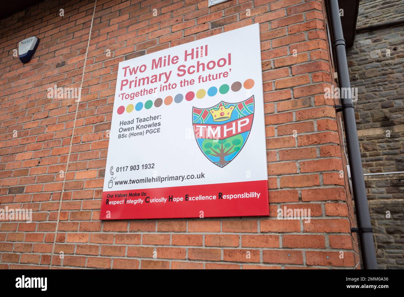 École primaire de Two Mile Hill, Bristol, Royaume-Uni (Jan23) Banque D'Images