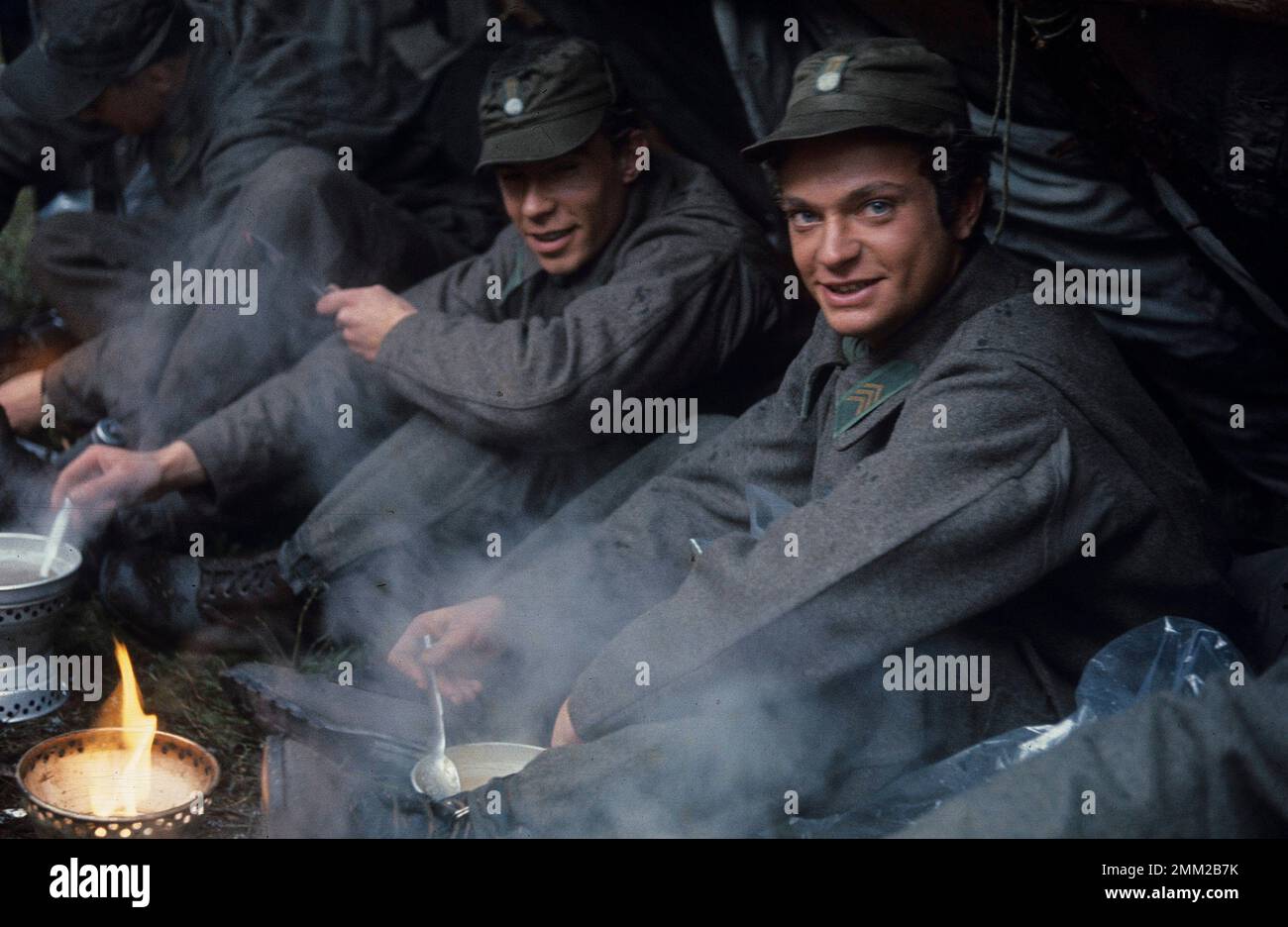 Carl XVI Gustaf, roi de Suède. Né le 30 avril 1946. Photographié alors qu'il était prince héritier, pendant son entraînement militaire 1968. réf. 2-10-3 Banque D'Images