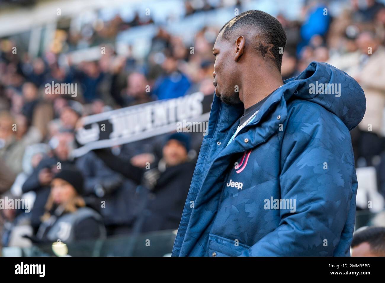 Turin, Italie. 29th janvier 2023. Turin. Série Un match de la ligue Tim valable pour le championnat 2022/2023 Juventus vs Monza au stade Allianz sur la photo: Paul Pogba crédit: Agence de photo indépendante/Alamy Live News Banque D'Images