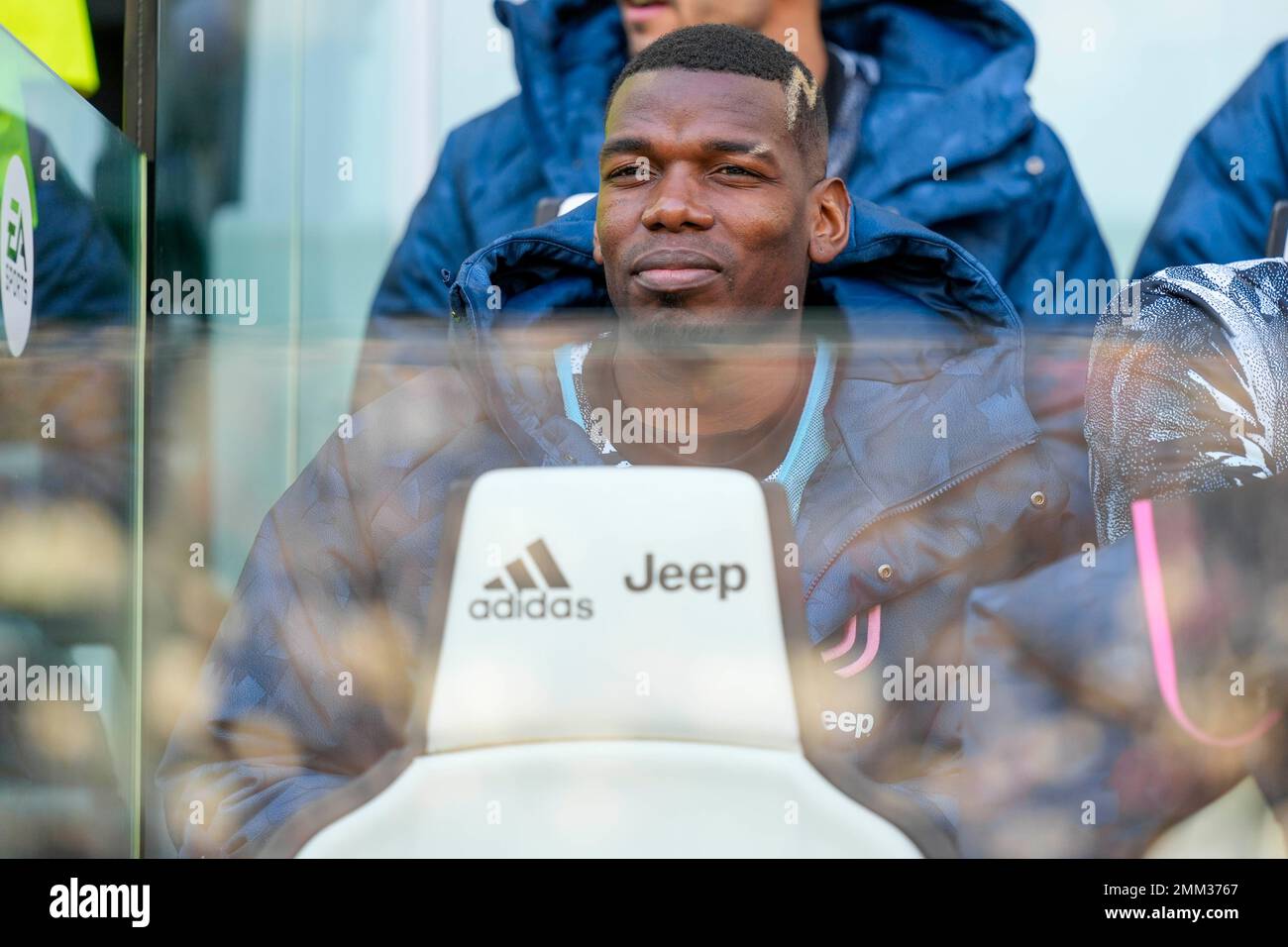 Turin, Italie. 29th janvier 2023. Turin. Série Un match de la ligue Tim valable pour le championnat 2022/2023 Juventus vs Monza au stade Allianz sur la photo: Paul Pogba crédit: Agence de photo indépendante/Alamy Live News Banque D'Images