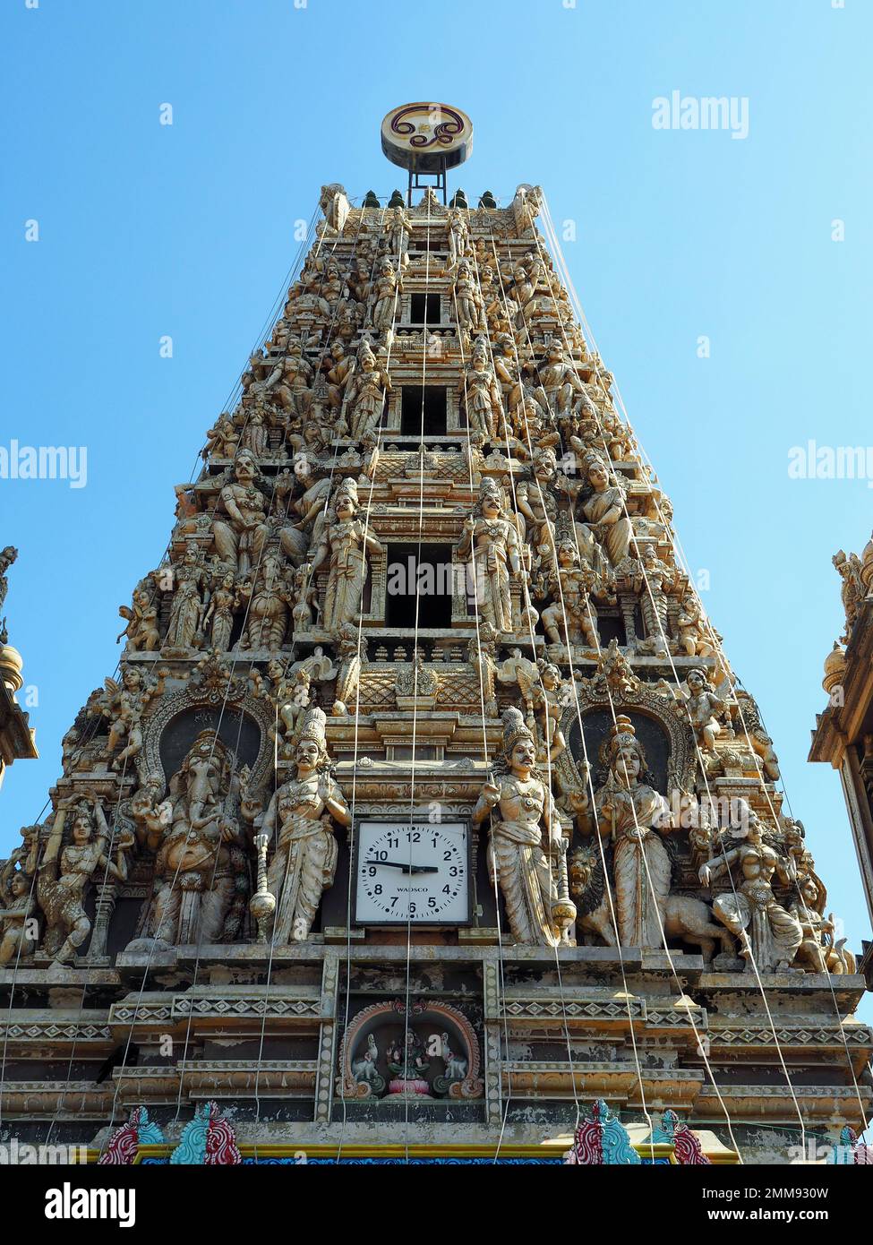 Temple hindou Kovil de Pillaiyar, ville de Colombo, province occidentale, Sri Lanka, Asie Banque D'Images