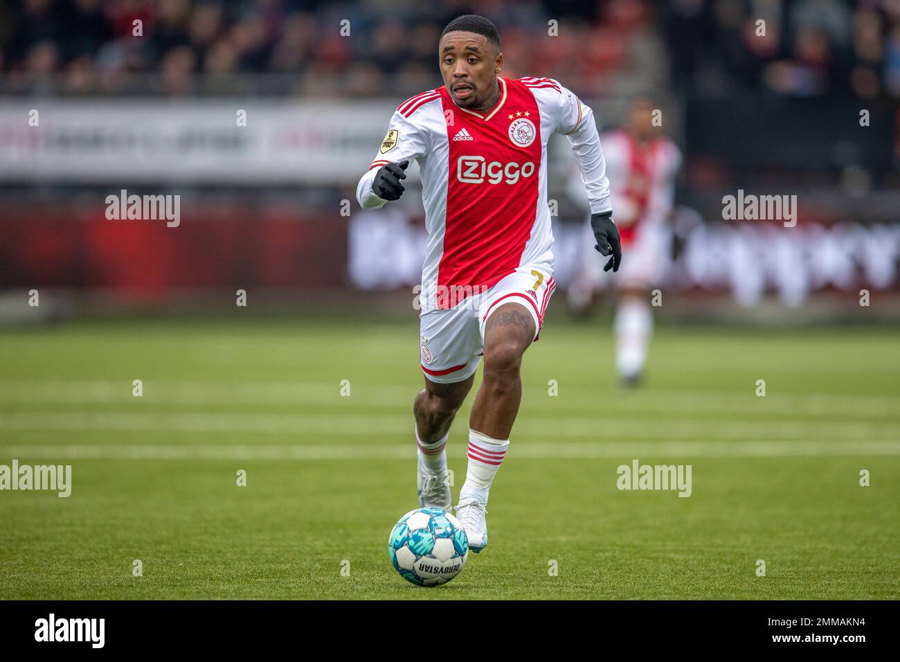 ROTTERDAM, PAYS-BAS - JANVIER 29 : Steven Bergwijn d'Ajax lors du match néerlandais entre l'Excelsior Rotterdam et Ajax au stade Van Donge & de Roo sur 29 janvier 2022 à Rotterdam, pays-Bas (photo de Peter van der Klooster/Alay Live News) Banque D'Images