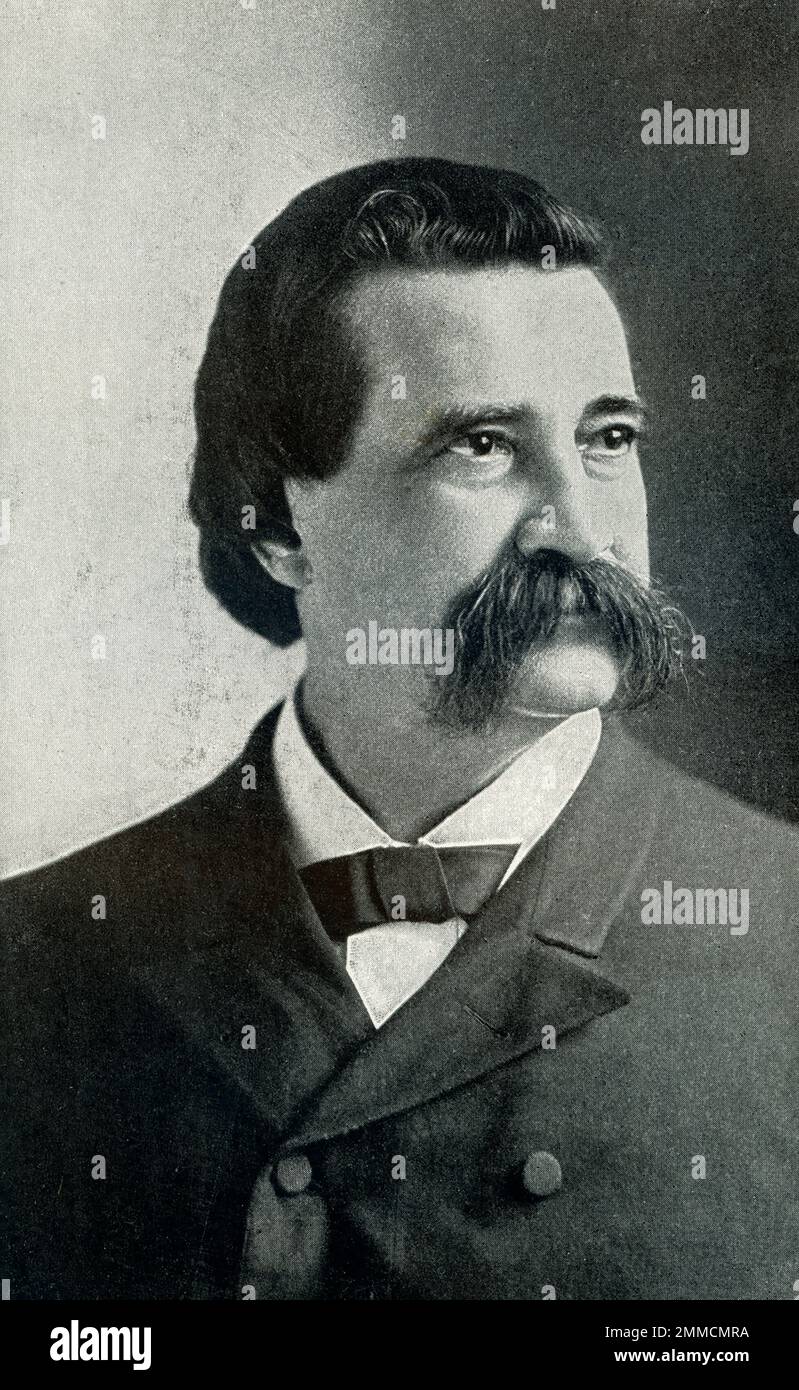 John Alexander Logan (1826–1886) était un soldat et un homme politique américain.Il a servi dans la guerre Mexico–américaine et a été général dans l'Armée de l'Union pendant la guerre civile américaine.Il a servi l'État de l'Illinois en tant que représentant d'État, membre du Congrès et sénateur des États-Unis et a été un candidat sans succès pour le vice-président des États-Unis avec James G. Blaine lors de l'élection de 1884. Banque D'Images