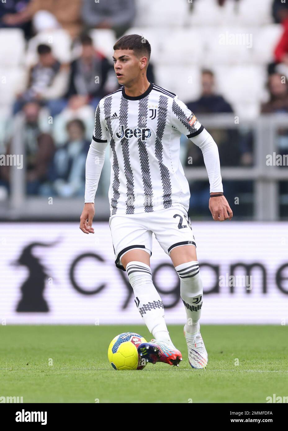 Turin, Italie, 27th novembre 2022. Enzo Alan Tomas Barrenchea de Juventus lors du match de la série C au stade Allianz, à Turin. Le crédit photo devrait se lire: Jonathan Moscrop / Sportimage Banque D'Images