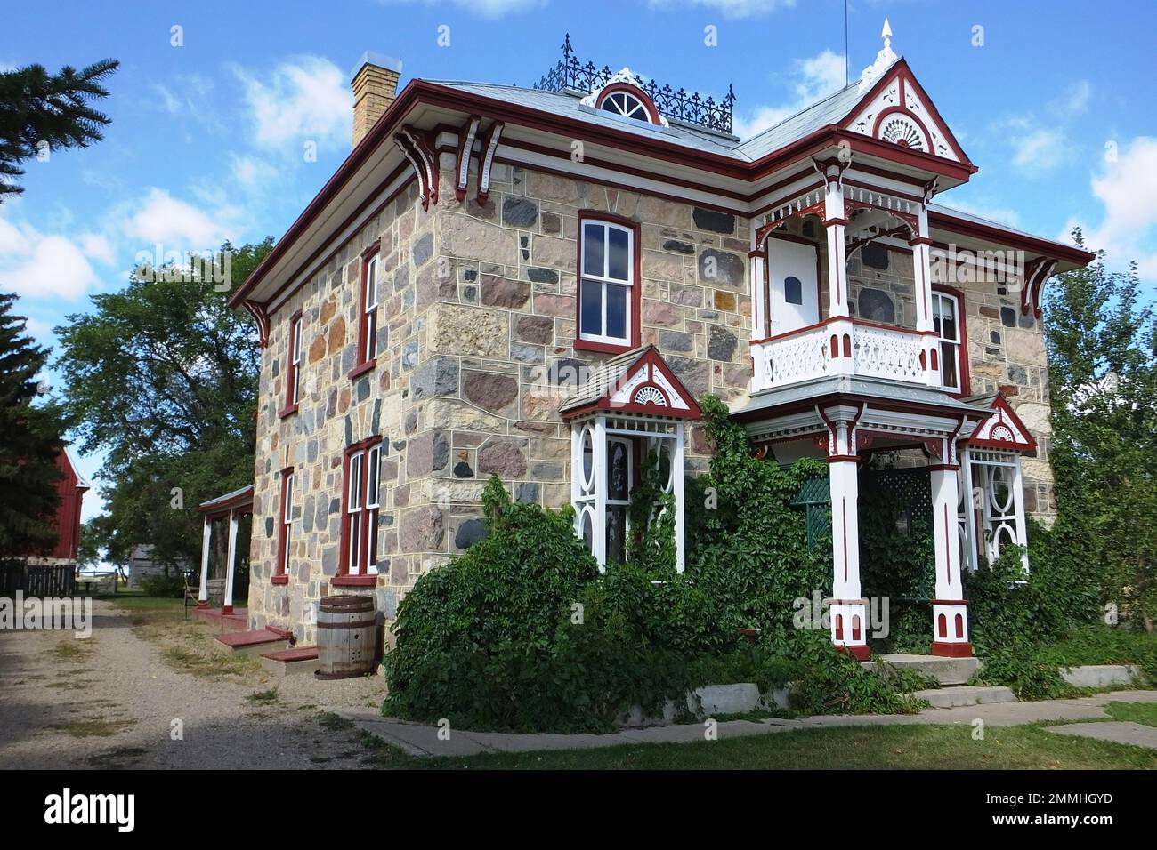 Lieu historique national de Motherwell Homestead, Saskatchewan, Canada Banque D'Images