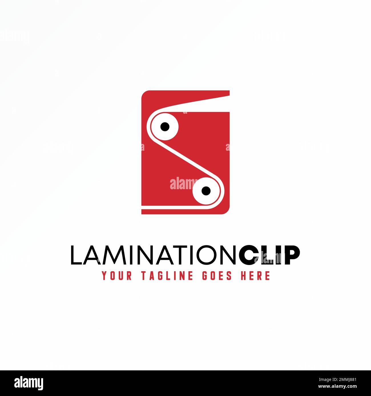 Simple laminé, rouleaux ou rouleau en bloc carré image graphique icône logo design abstrait concept vecteur symbole de stock lié à la pression. Illustration de Vecteur