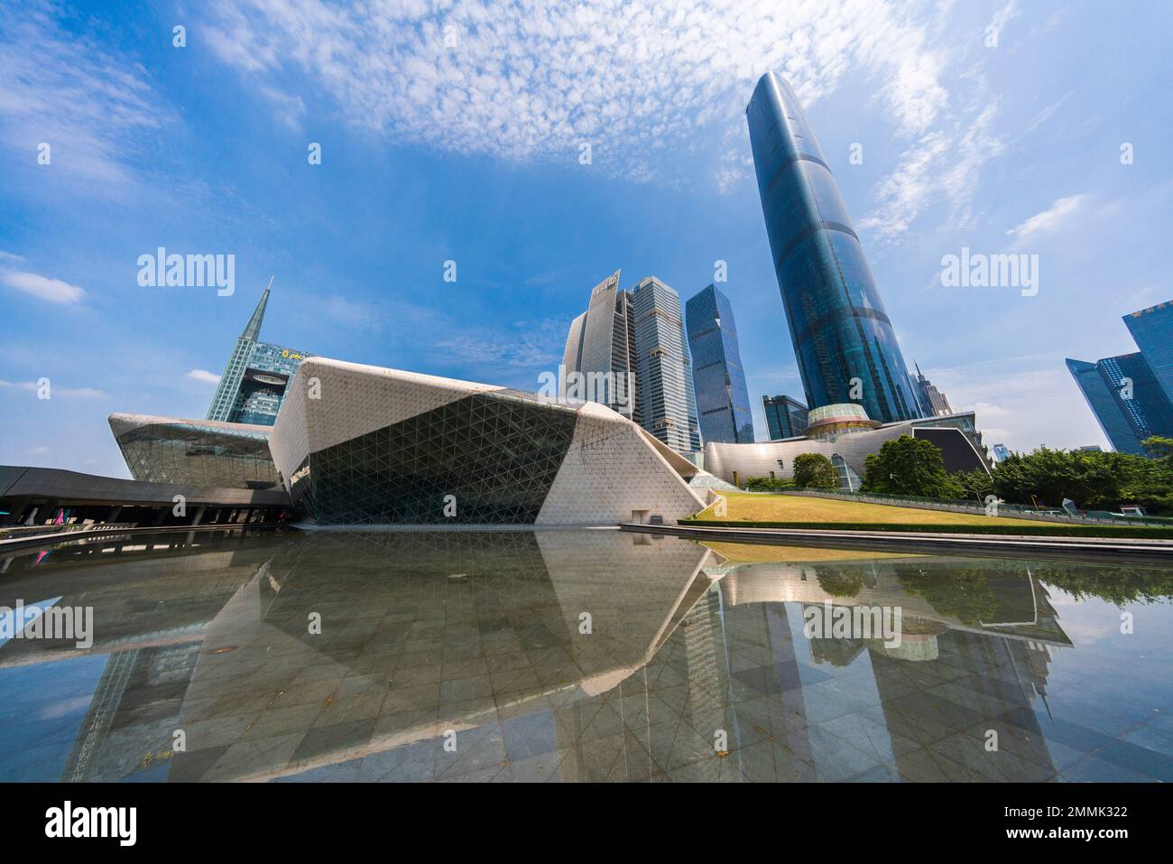 Ville de Guangzhou Banque D'Images