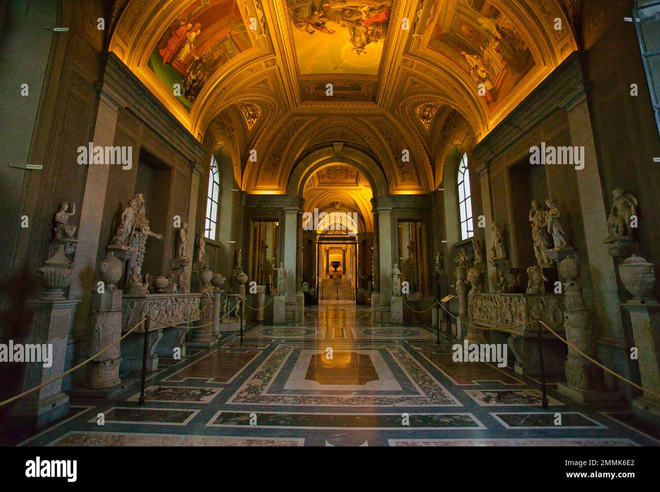 Le Musée du Vatican Banque D'Images