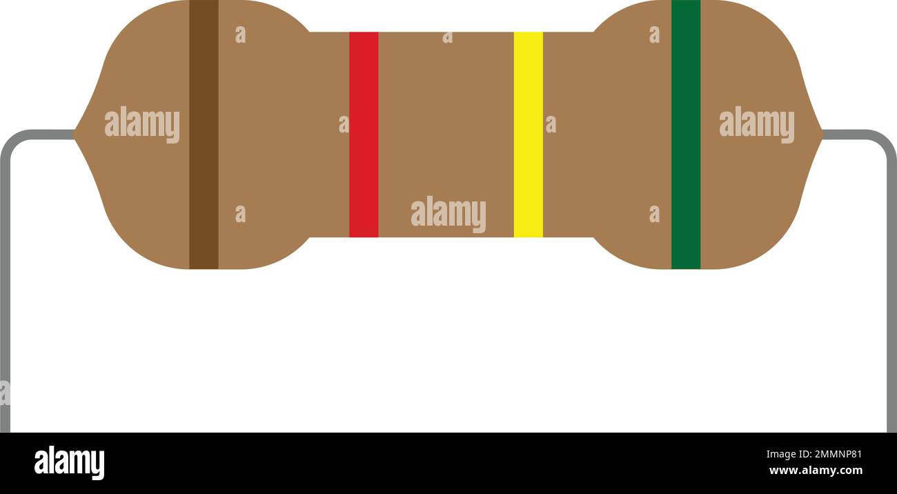 Icône de vecteur de résistance électrique. affiche plate remplie pour le concept mobile et la conception de sites web. Icône de glyphe d'élément de circuit de résistance. Symbole, illustration du logo. V Illustration de Vecteur