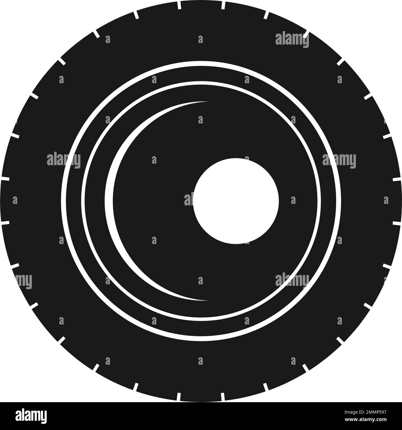 logo de microscope modèle vektor Illustration de Vecteur