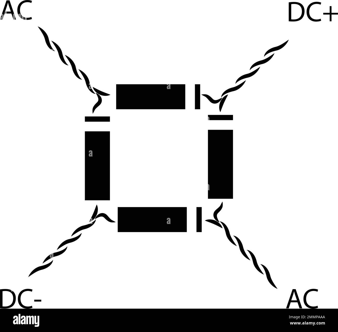 modèle vektor avec logo de diode noire Illustration de Vecteur