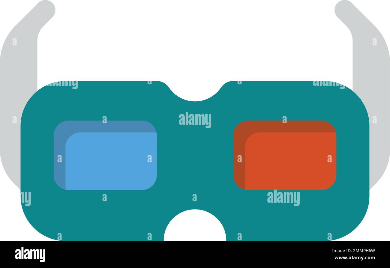 3D verres illustration dans un style minimal isolé sur l'arrière-plan Illustration de Vecteur