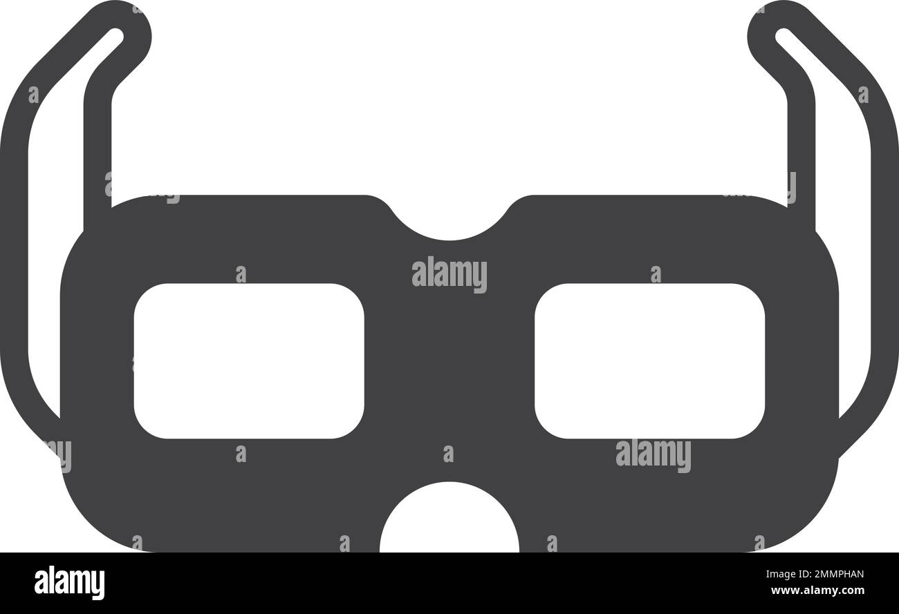 3D verres illustration dans un style minimal isolé sur l'arrière-plan Illustration de Vecteur