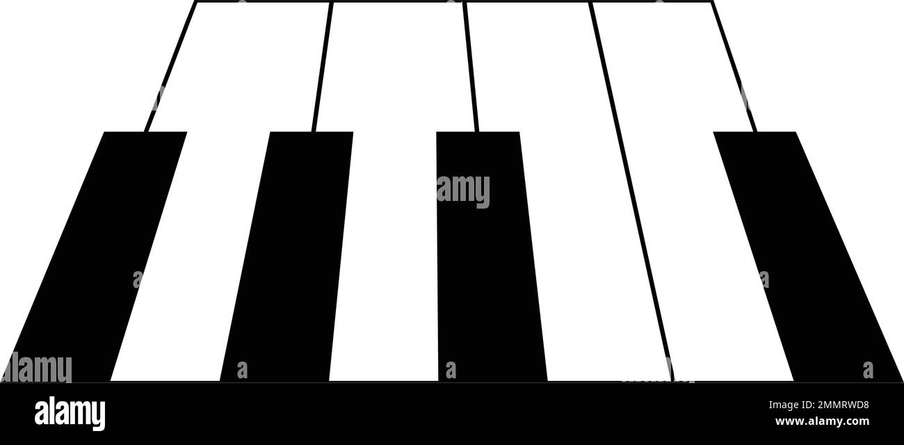 motif illustration avec logo piano Illustration de Vecteur