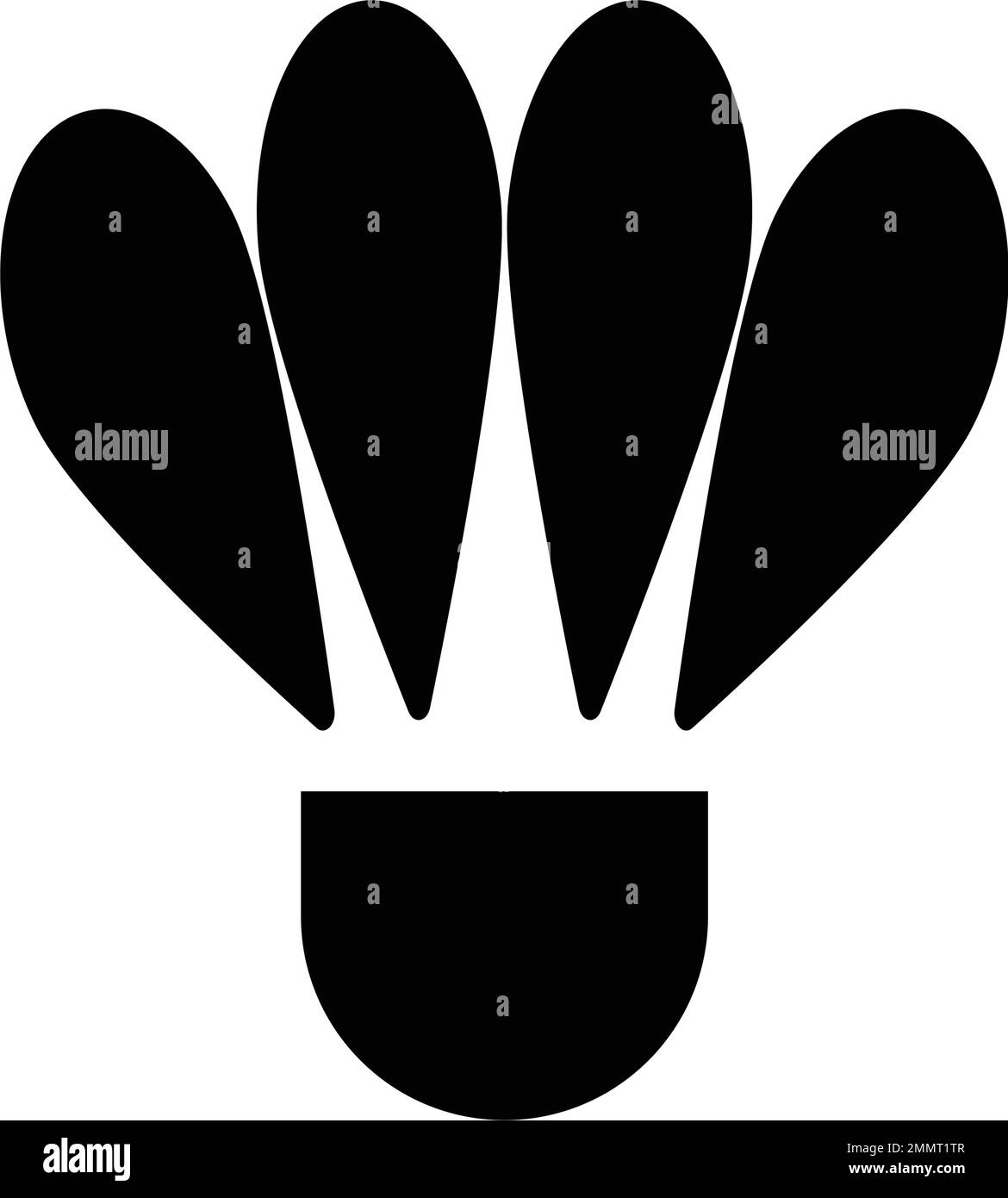 logo de badminton de shuttlecock vektor dessin d'illustration Illustration de Vecteur
