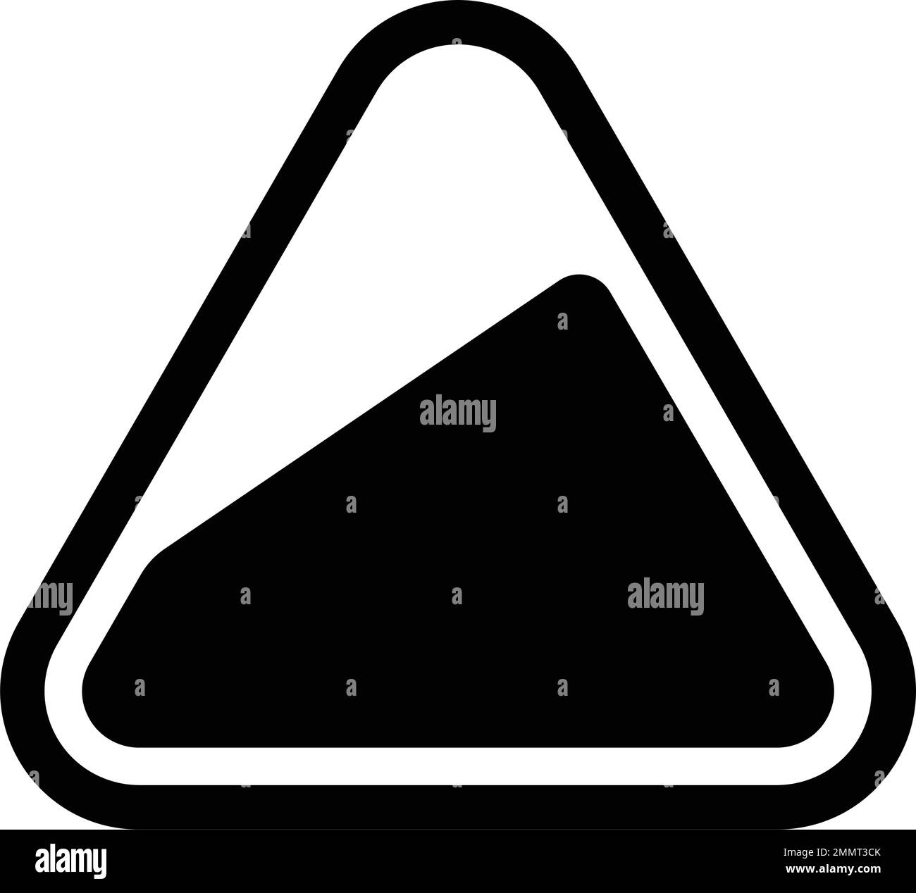 logo d'avertissement de véhicule vektor Illustration de Vecteur