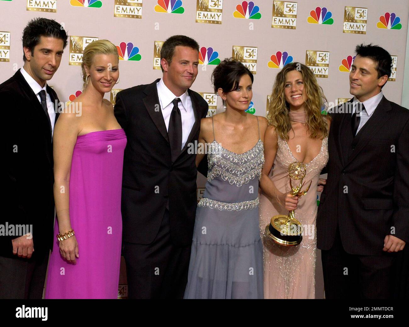 FILE In this Sunday, Sept. 22, 2002 file photo, the stars of "Friends