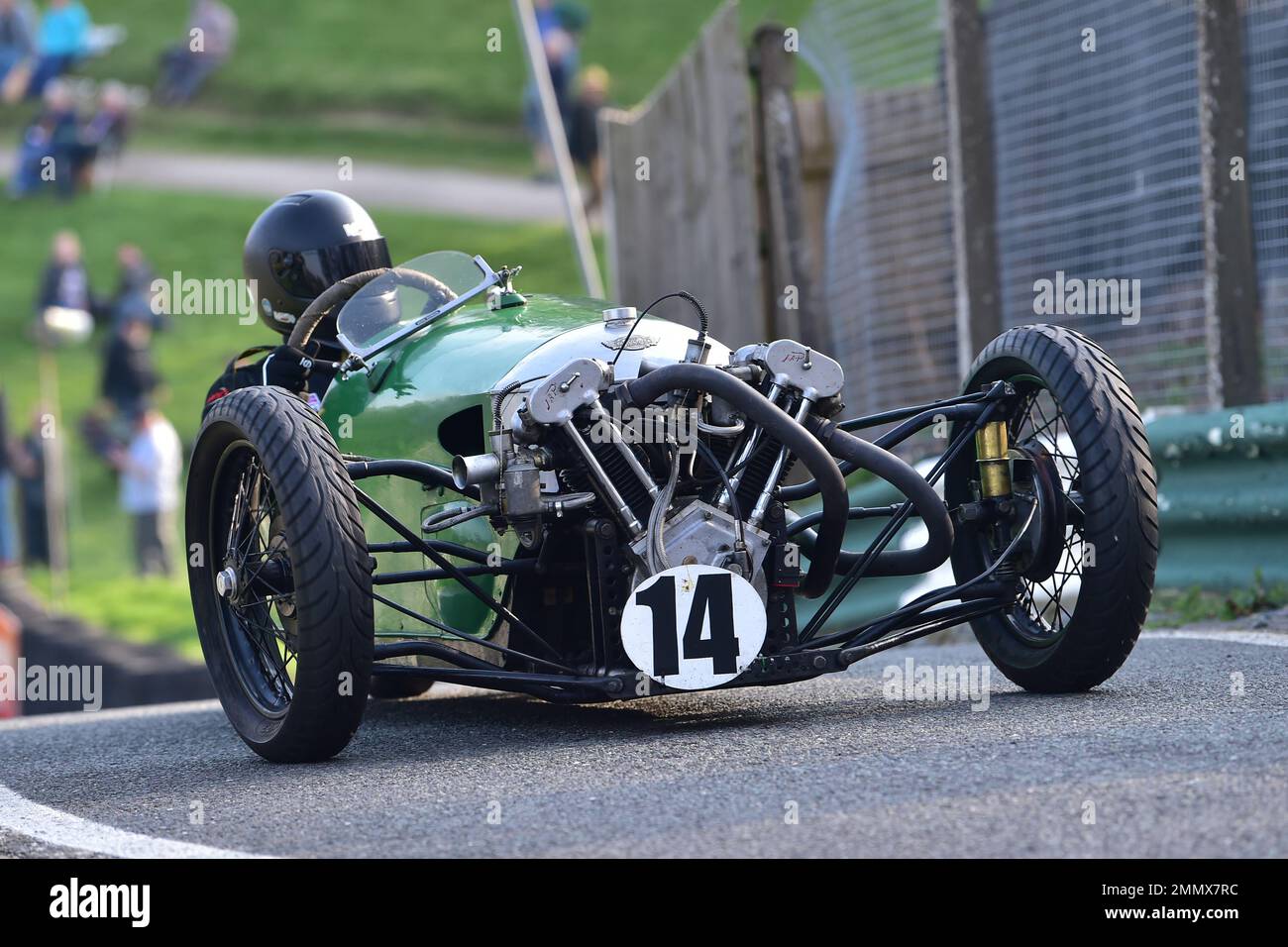 Cas Reynolds, Morgan Super Sports, Une course de vingt minutes pour trois trophées splendides; Vintage Seaman, Historic Seaman et The Banque D'Images