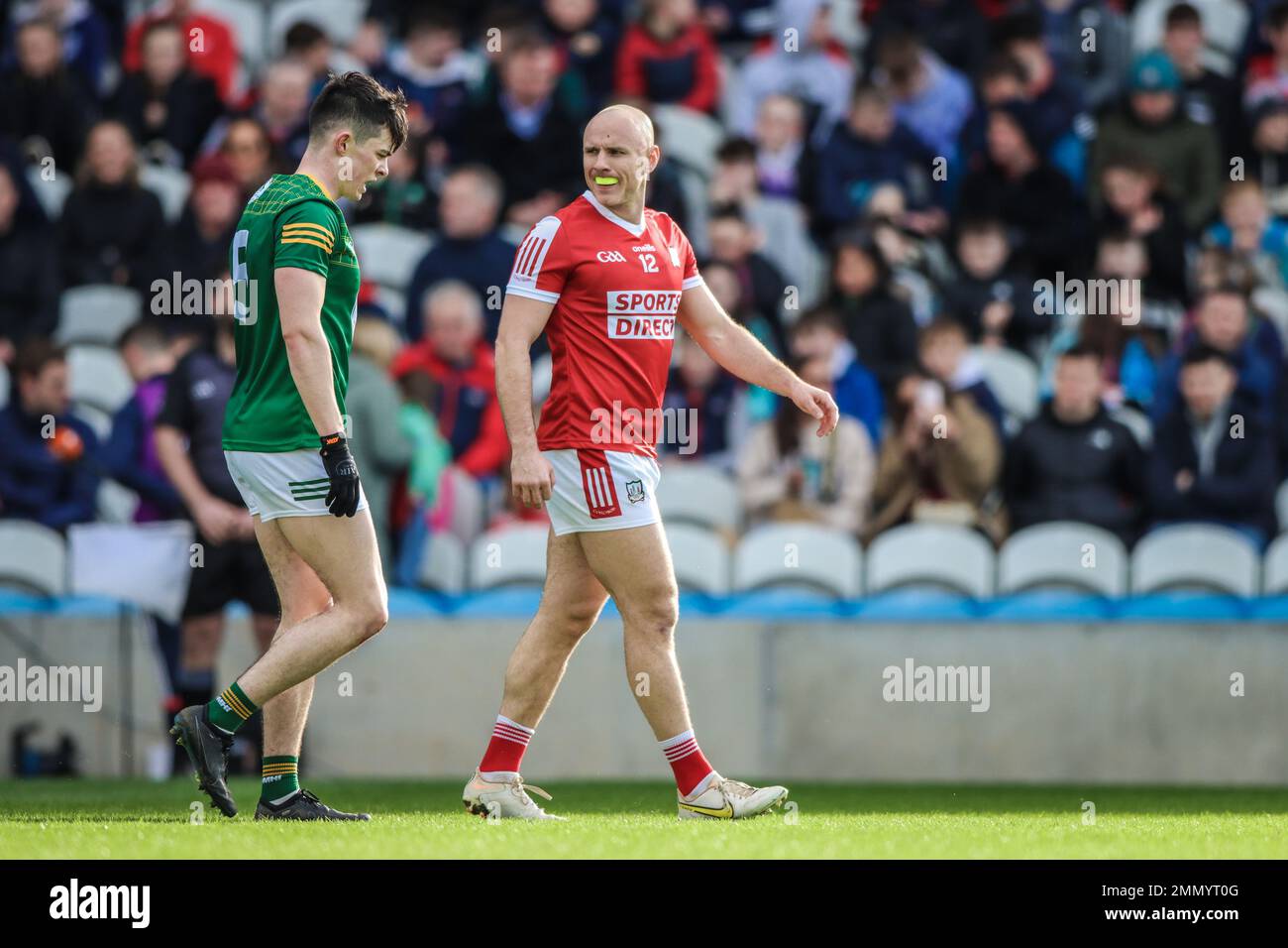 29 janvier 2023, Cork, Irlande : Brian O'Driscoll à la division Allianz football League 2 - Cork : 0-19 (19) - Meath : 3-14 (23) Banque D'Images