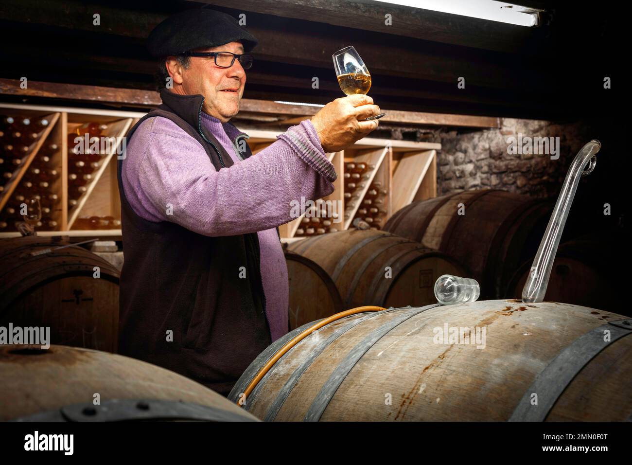 Jurancon wine Banque de photographies et d'images à haute résolution - Alamy