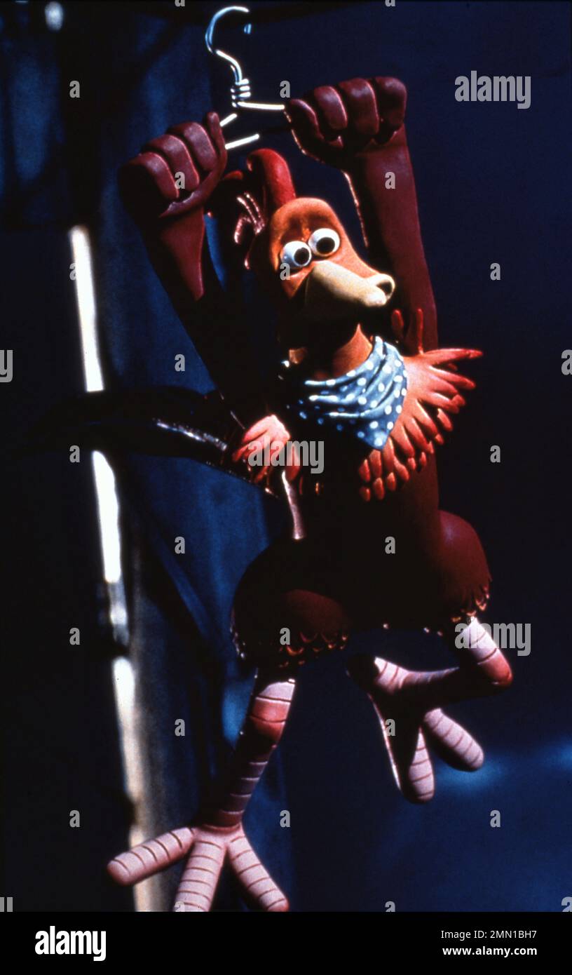 ROCKY (Eclaté par MEL GIBSON) dans CHICKEN RUN (2000) réalisateurs / producteurs / Histoire originale PETER Lord et NICK PARK co-production UK-France-USA Aardman animations / Dreamworks animation / Pathe / Allied Filmakers / Dreamworks Pictures Banque D'Images