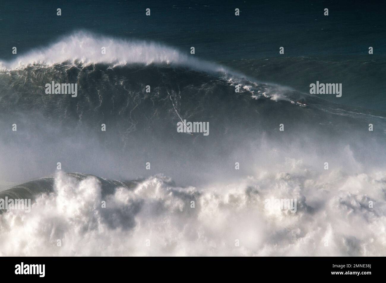 In this photo taken Nov. 8 2017, Brazilian surfer Rodrigo Koxa rides