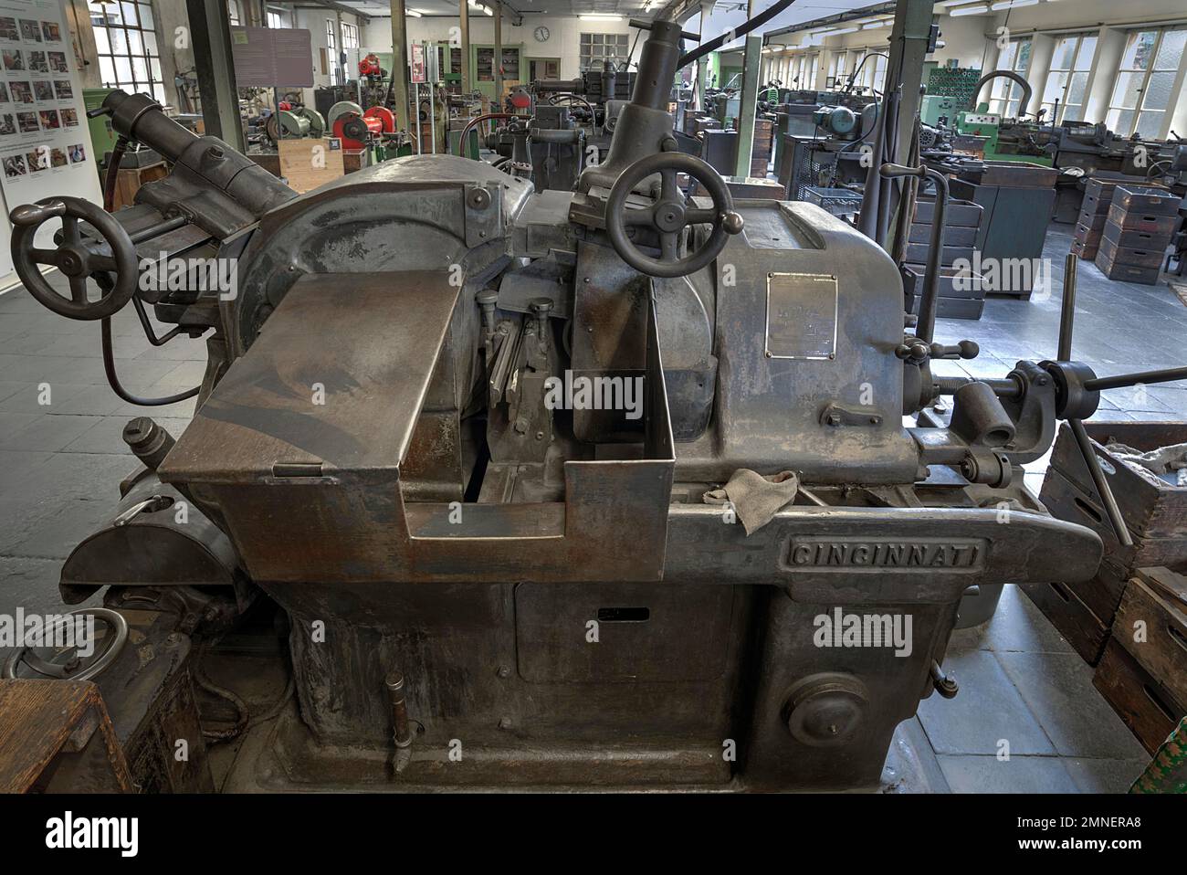 Tour d'une ancienne usine de vannes, aujourd'hui musée industriel, Lauf an der Pegnitz, moyenne-Franconie, Bavière, Allemagne Banque D'Images