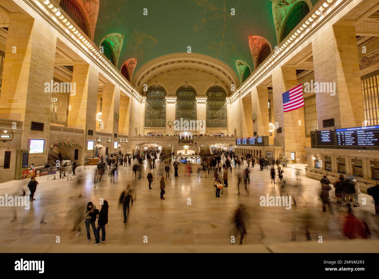 Photo de Tim Cuff. Du 9 décembre 2022 au 10 janvier 2023.Grand Central Station Banque D'Images