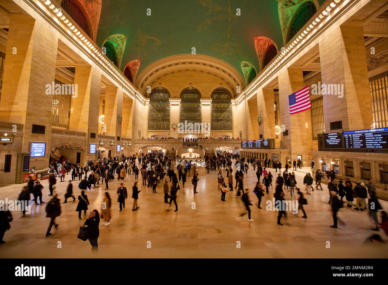 Photo de Tim Cuff. Du 9 décembre 2022 au 10 janvier 2023.Grand Central Station Banque D'Images